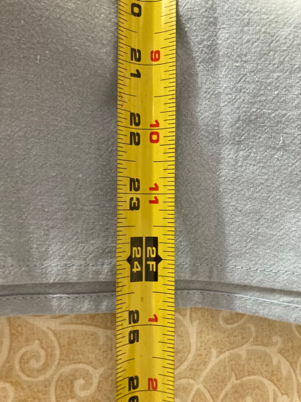 C.O.Z.Y womens chambray long sleeve shirt size 1X flower graphics loose fit