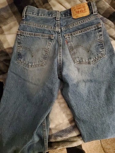 Levi 569 Denim Jeans Size 14 Slim 23W 