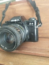 Minolta X-370n 35mm SLR Film Camera with MD 50mm F1.7 lens