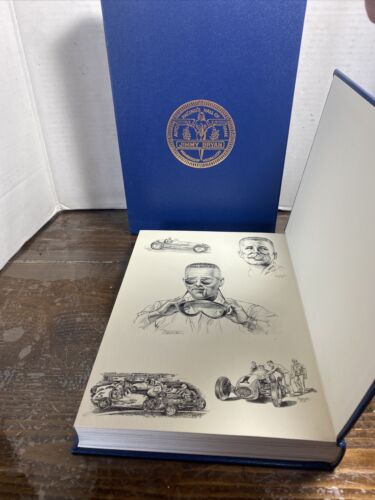 My Hero My Friend Jimmy Bryan Limited Edition Book Slipcase Indy Car Auto Racing - Picture 3 of 5