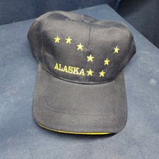 Vintage Collector's Souvenir Alaska Ball Cap Hat Adjustable One Size Fits All