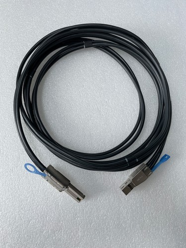 New Dell SFF-8088 to SFF-8644 Mini SAS HD Cable 3m 01502C - Picture 2 of 4