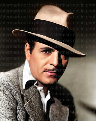 Warner Baxter RARE COLOR Photo 602