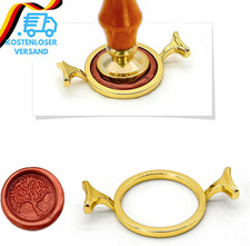 Metall Wachs Siegel Formen Für 1 Zoll Wachs Siegel Stempel, Runden Blumenform Ac