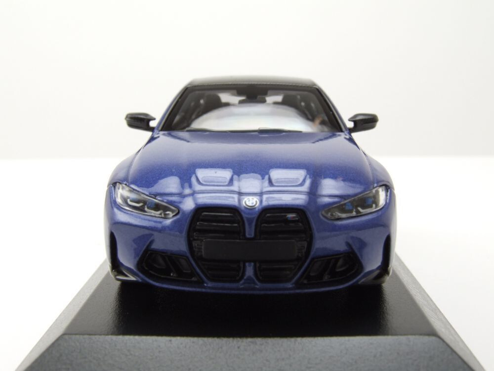 MINICHAMPS BMW M4 Competition Coupe 2020 Portimao Blue Metal 1 43