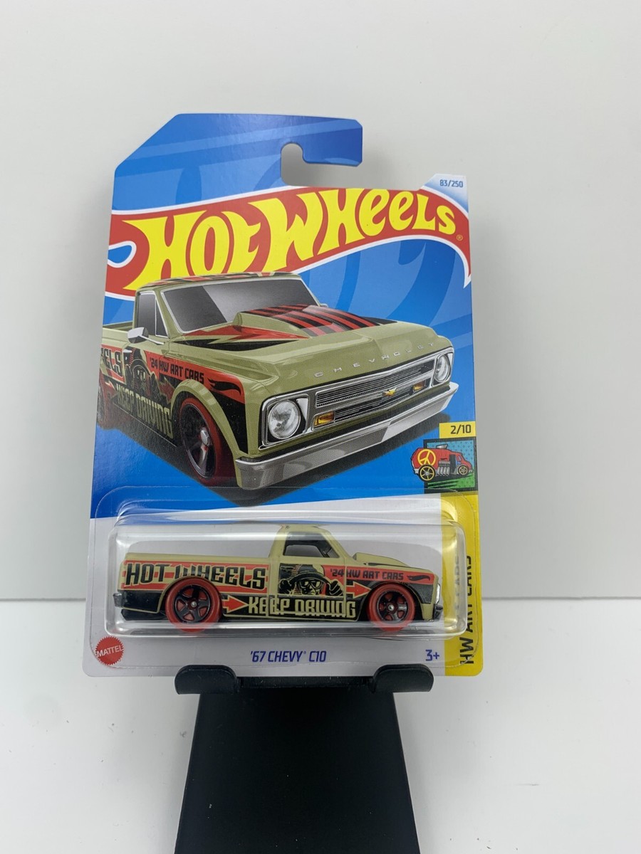 Hot Wheels 2024 Mainline D Case HW Art Cars '67 Chevy C10 83/250