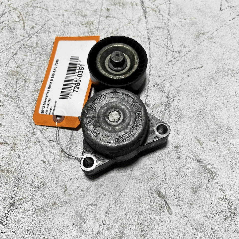 Belt Tensioner Lever Pulley Mercedes-Benz S550 2012-2017 OEM - Image 2 of 4