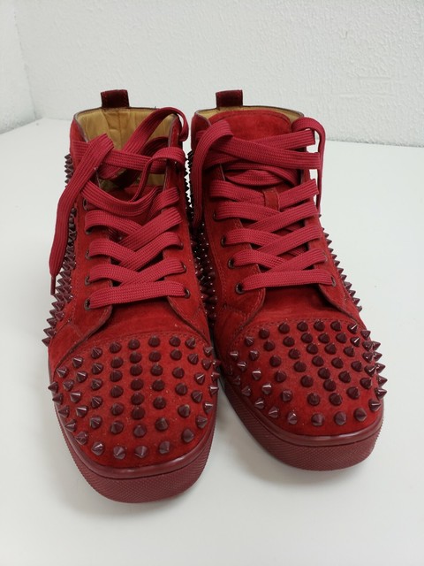 louboutin black high top