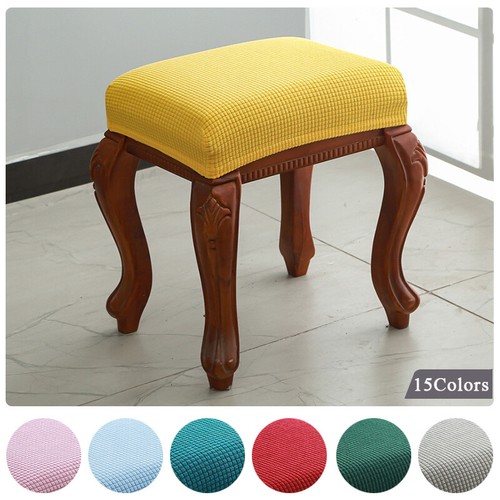 Square Chair Cover Bar Stool Cover Elastic Seat Cover Home Chair Cushion Cover🎀 - Picture 14 of 38