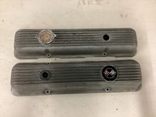 Pair 70-72 Corvette Lt1 70-73 Camaro Z28 Factory Aluminum Valve Covers