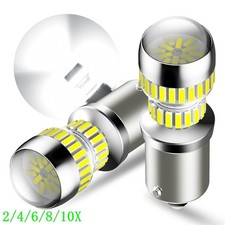 AUXITO BA15S 1156 P21W 7506 Backup Reverse Light White Xenon LED Bulb 54H 2/10x