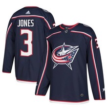 Adidas NHL Seth Jones #3 Authentic Columbus Blue Jackets Home Jersey 54