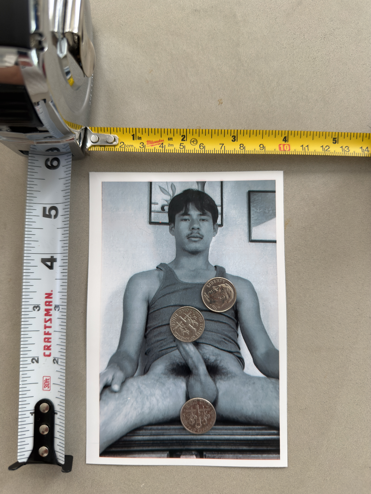 Nude Male Model Handsome Men Muscular Naked Gay Man Vintage Hot 4x6