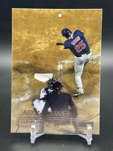 2015 Topps Stadium Club Jason Giambi #58 Cleveland Indians