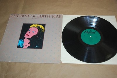 The Best of Edith Piaf Volume II Vinyl Record