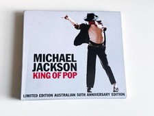 Michael Jackson King Of Pop 2 CD Limited Edition Australian 50th Anniversary Edt