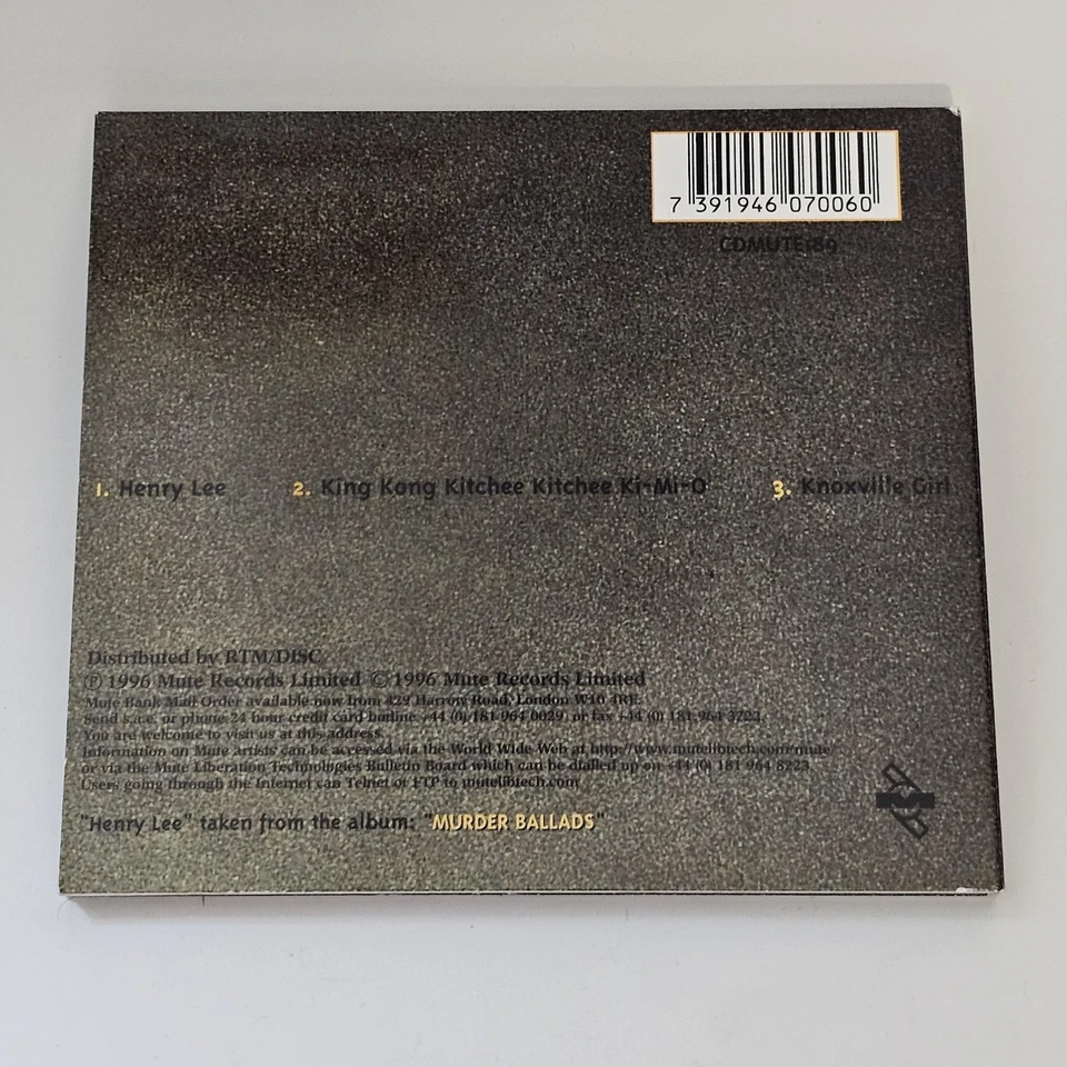 Nick Cave & PJ Harvey - Henry Lee NEUW. Digipack - Bild 2 von 3