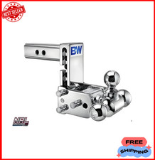 Bw Ts10048c Tow Stow 3-ball Chrome Hitch 5 Drop 5.5 Rise - Free Shipping Bw Ts10048c Tow Stow 3-ball Chrome Hitch 5 Drop 5.5 Rise - Free Shipping