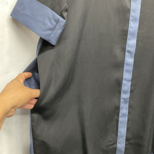 COS Colour-Block Shirt Dress Size XS NWT Oversized Boxy Minimalist Lagenlook - Picture 8 of 13