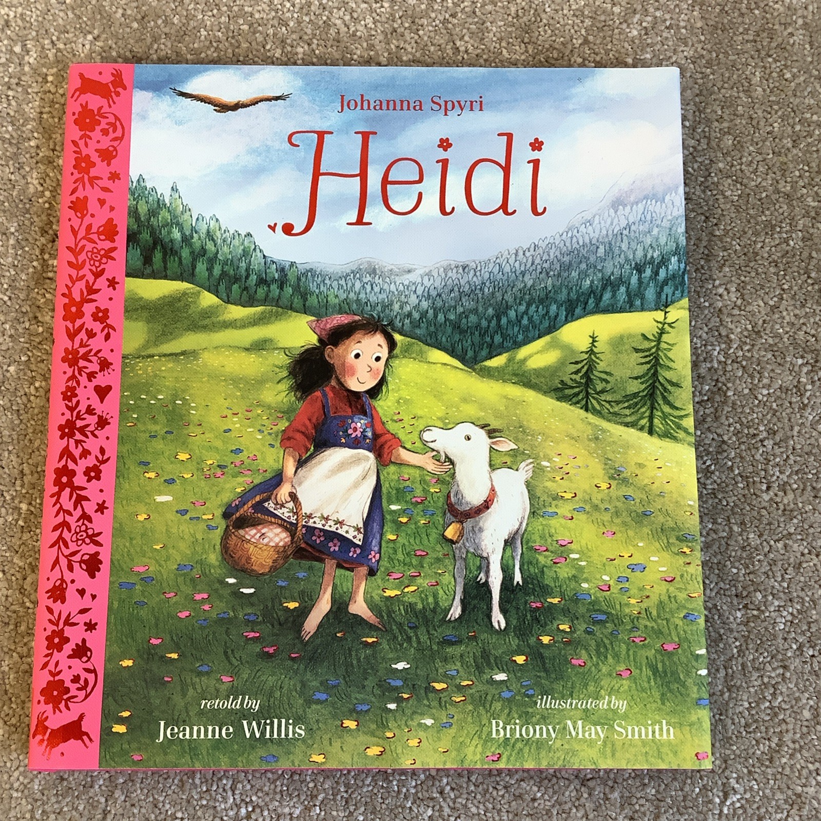 HEIDI Johanna Spyri Hardback Book Illustrated Edition - Nosy Crow Classics