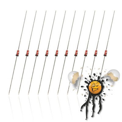 10 x DO-35 Zener Diode 0,5W 2V4 - 24V Z Diode DO35 27 Werte/Values