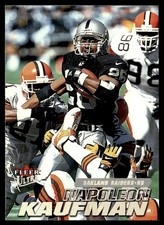 2001 Ultra Napoleon Kaufman Oakland Raiders #189