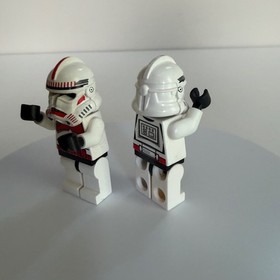 Lego 7671 At-Ap Walker Clone Shock Trooper Minifigures Star Wars Coruscant Guard