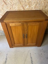 NEXT Cambridge Solid Oak Computer Office Unit