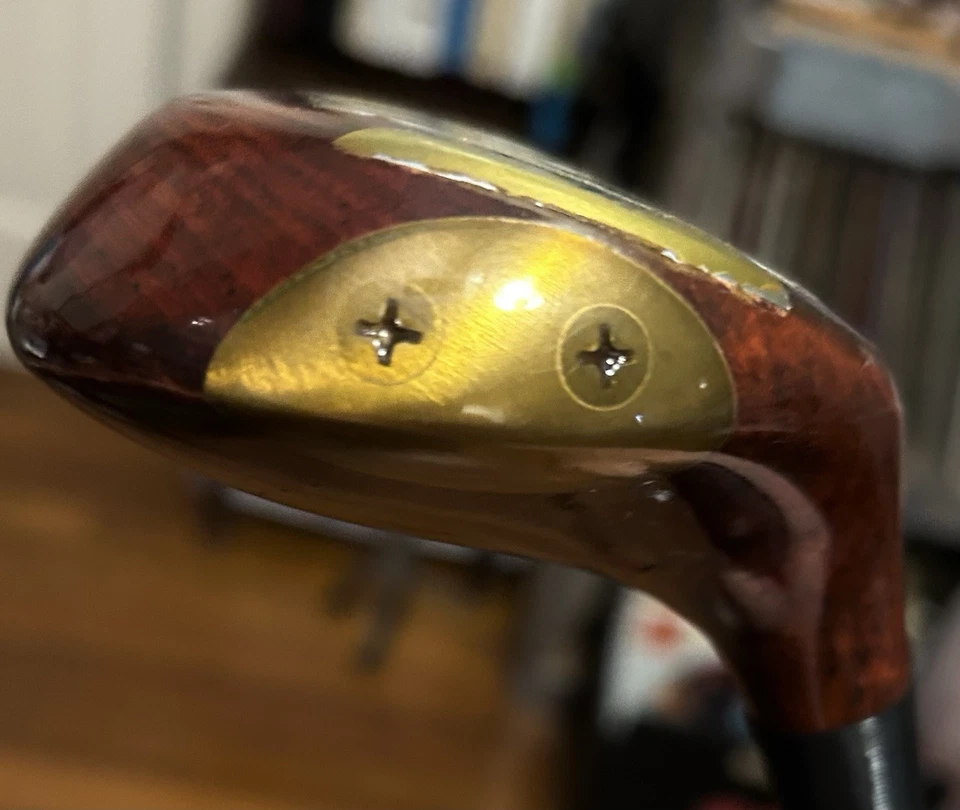 H&B Powerbilt Citation 2 Madera Caqui Ver Pix Derecha En muy buena condición Eje de Acero Agarrado Foto 2 de 4