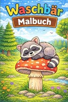 Malbuch WaschbäR A4 Ausmalbilder FüR Kinder, KreativitäT, Zeichnen