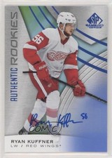 2019 Upper Deck SP Game Used Authentic Rookies Blue Ryan Kuffner #140 Auto 8tn