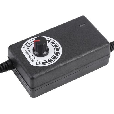 AC To DC Adapter 3 12V 2A Adjustable Power Supply Motor Speed Controller Wit SET