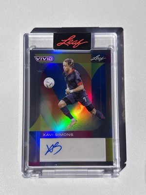 Leaf 2022 Trading Card - Xavi Simons /7 Autograph
