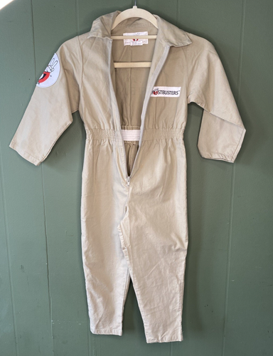 Rare Vintage 1988 Ghostbusters Childrens Jumpsuit Halloween Costume Kids Size 5 - Picture 15 of 15