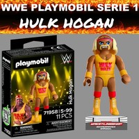 WWE Playmobil Serie 1 Hulk Hogan - Wrestling Action Figur Basic Elite RAW 71958