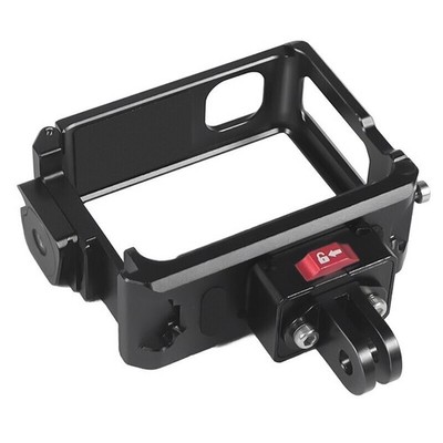 Camera Cage Rig Expansion Frame with 1/4 Screw Hole for Insta360 GO3 GO3S Action