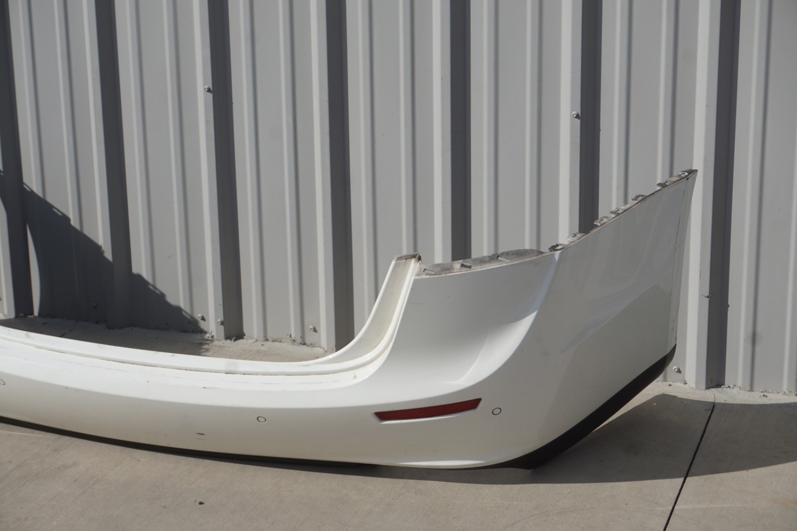 Maserati Ghibli 2014-2019 Rear Rear bumper White