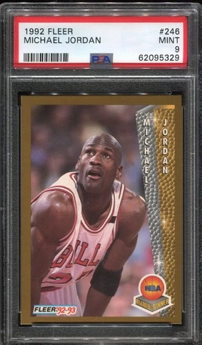 1992 Fleer Michael Jordan #246 HOF PSA 9