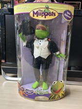 Muppets Brass Key 25 Yrs, 12" Kermit The Frog Porcelain Doll, Original Pack