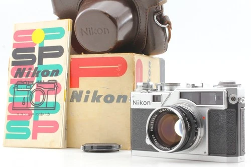 "Top Mint w/ Box" Nikon SP Rangefinder Film Camera Nikkor-S 50mm f1.4 Lens JAPAN
