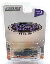Greenlight 1/64 Scale 39070-B - 1969 Dave Tucker's Chevrolet Camaro - Black