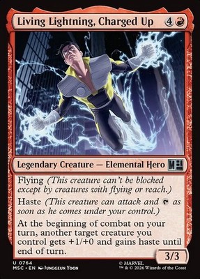 MTG Living Lightning, Charged Up [MSC] #764