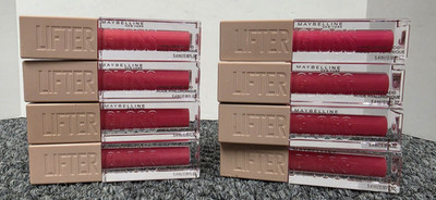 Lot of 8, Maybelline x Candy Drop Lifter Gloss 024 BUBBLE GUM Lip Gloss