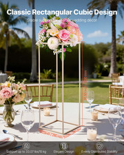 Wedding Flower Stand, Gold Centerpiece Stands