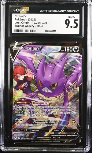 Crobat V graded CGC 9.5 for sale on eBay