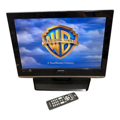 MAGNAVOX 19MF338B/27 LCD 19'' RETRO GAMING RV TELVISION W/ REMOTE Video