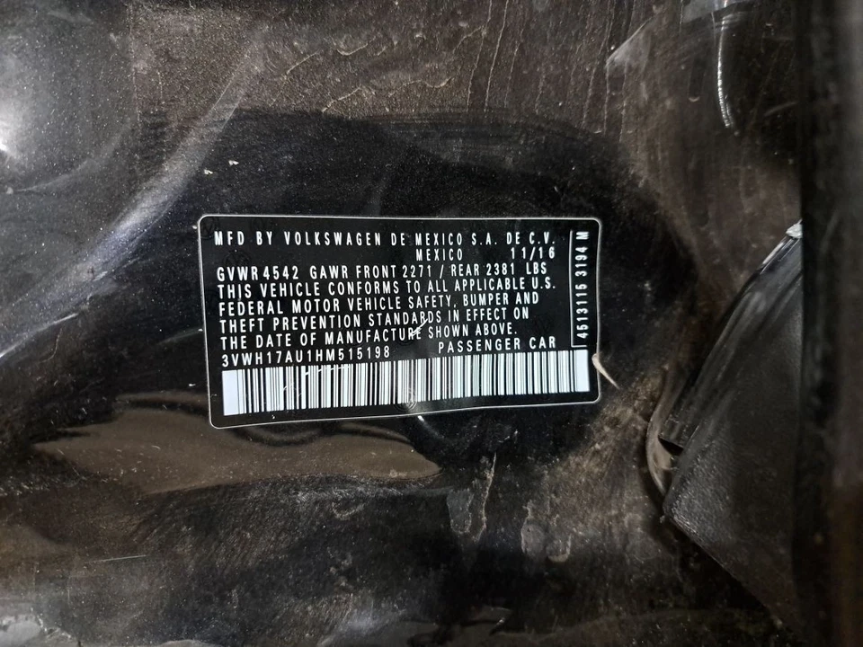 Conjunto de câmbio de transmissão 2017 Golf Sku#4298872 - Imagem 3 de 4