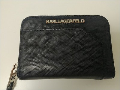 Karl Lagerfeld Portemonnaie-Geldbörse-Geldbeutel-Kartenhalter ORIGINAL. 