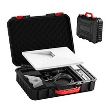 for Starlink Mini Case, Waterproof Hard Protective Travel Carrying Case BLACK