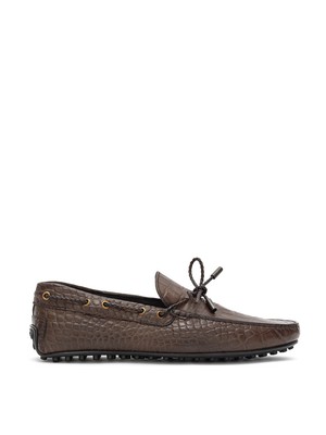 Mocassino laccetto city gommino stampa cocco Tod's